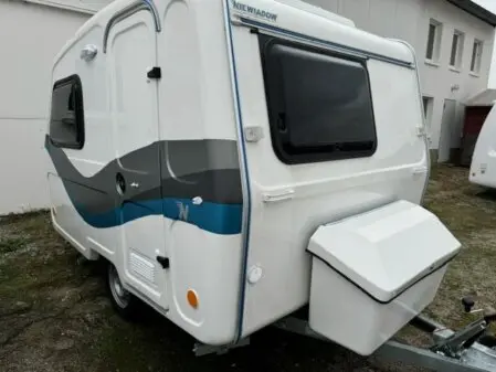 Niewiadow Wohnwagen N12ET gebraucht mit WC Niewiadow Wohnwagen N12ET gebraucht mit WC