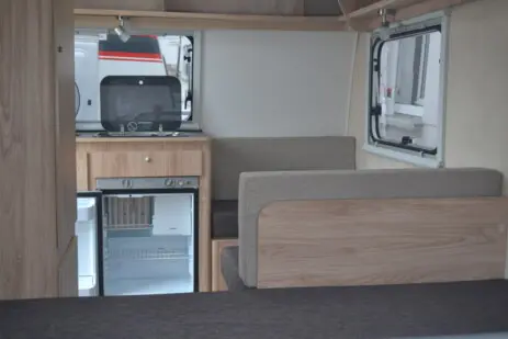 Wohnwagen Niewiadow N126NN innen Wohnwagen Niewiadow N126NN innen