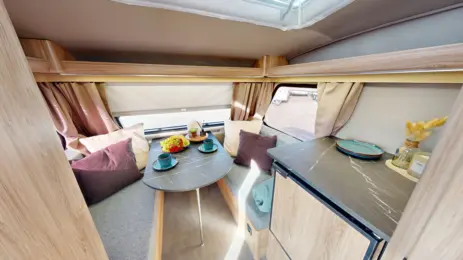 Wohnwagen Niewiadow N126 ET innen Wohnwagen Niewiadow N126 ET innen